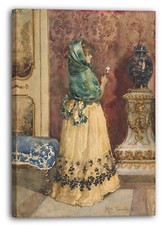 Tela/Cornice Attilio Simonetti - La miniatura