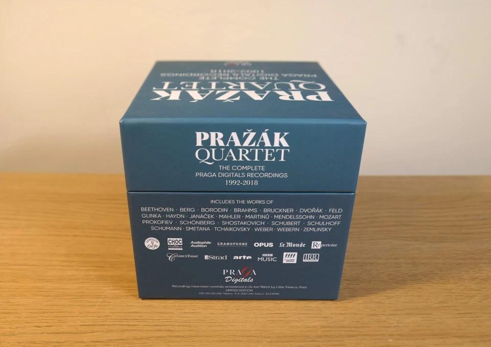 Prazak Quartet Complete Praga Digital Recordings 1992-2018 *LIKE NEW" 50 CD Box - Imagem 3 de 4