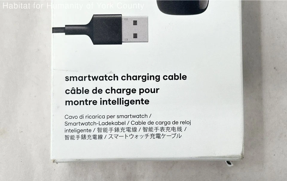 Fitbit de Google: cable de carga para smartwatch Foto 2 de 4