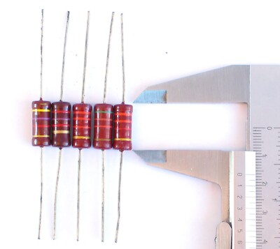 2 1W PIHER RESISTOR 2,7K 2K7 3,3K 3K3 4,7K 4K7 5,6K 5K6 6K8 6,8K Marshall Hiwatt
