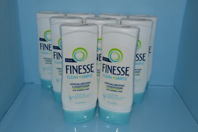 (9) Finesse Clean & Simple Conditioners, 10 fl oz Each, Hypoallergenic