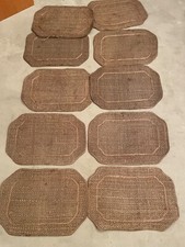 Tischsets  70 iger Jahre 10 Stück 47 x 33