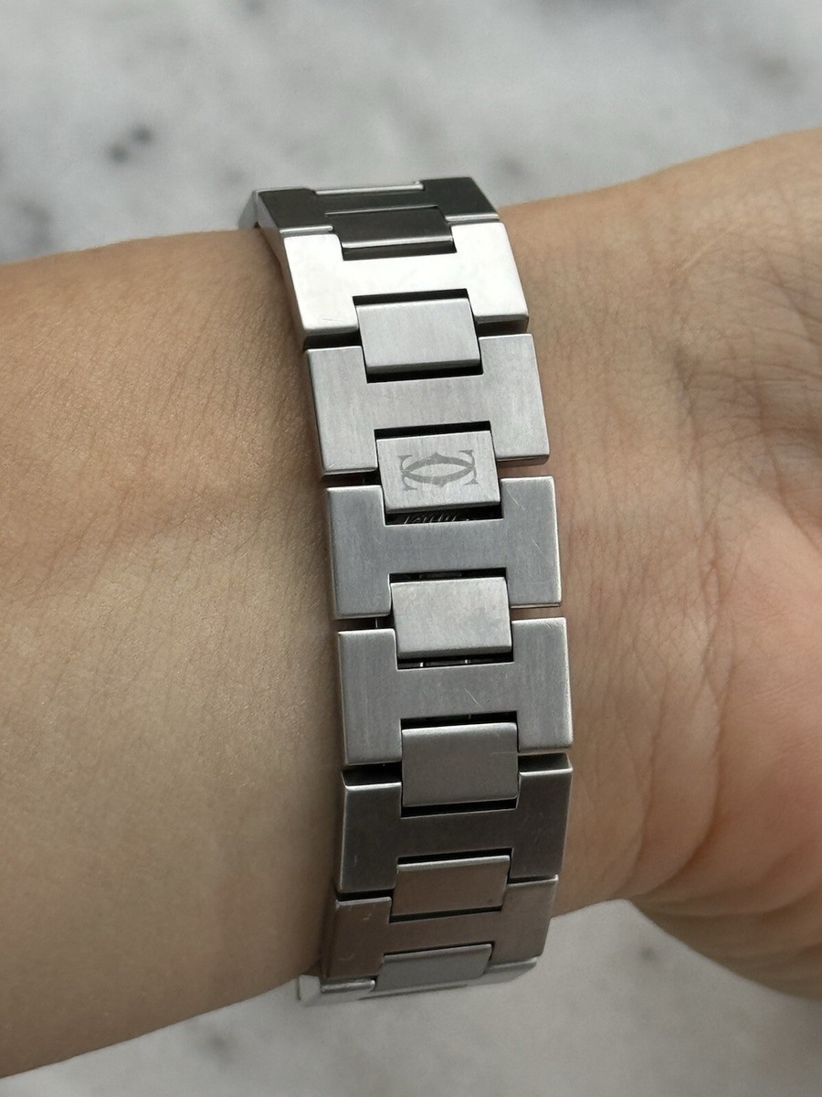Cartier Pasha GMT Watch 2377 Automatic Date Unisex 35.5mm Swiss