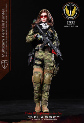 Flagset 1/6 マルチカム ハンター アンジェラ  FS-73015 FLAGSET 1/6 FS-73015 Multicam Female Hunter Battle Angel Angela
