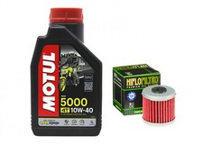 KIT TAGLIANDO OLIO MOTUL 5000 10W40 + FILTRO OLIO LML STAR 125 150 4T