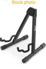 Quik-Lok Electric Guitar "A" Frame Stand QL-696 BK W/Quik Lok Mechanism.