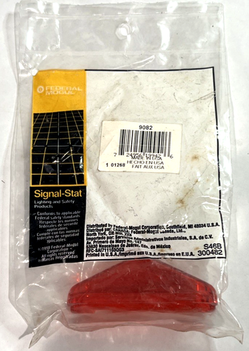 NOS Signal-Stat 9082 Red Replacement Lens | eBay