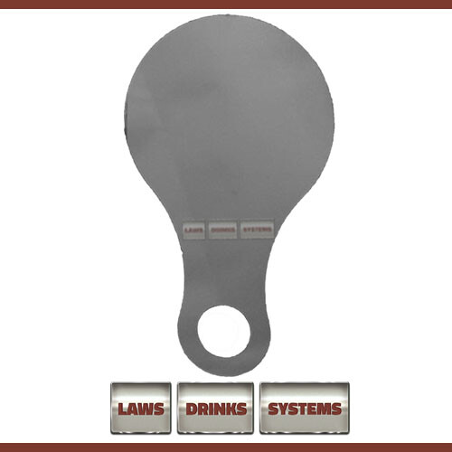 Round Flat Badge Holder for Beer Fonts eBay