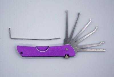 Folding Multi-Pick Set - 6 tools, color variations