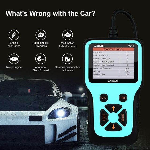 Escaner Automotriz Profesional Portatil Para Autos Carros Herramientas