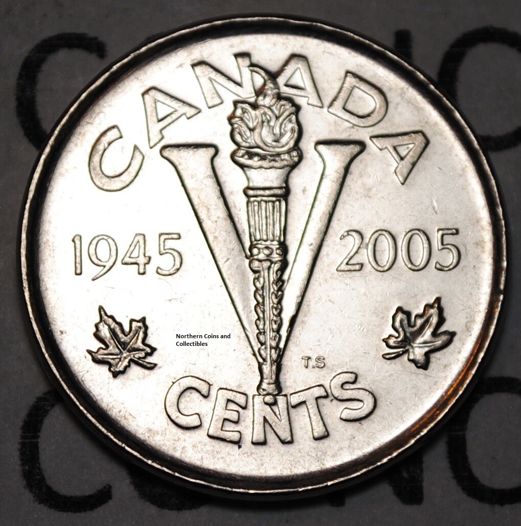 Canada 2005 P Victory 5 cents Canadian Five Cents Nickel | eBay
