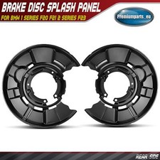 Pair Brake Disc Dust Cover Back Plate Rear for BMW 1 Series F20 F21 2 Series F23