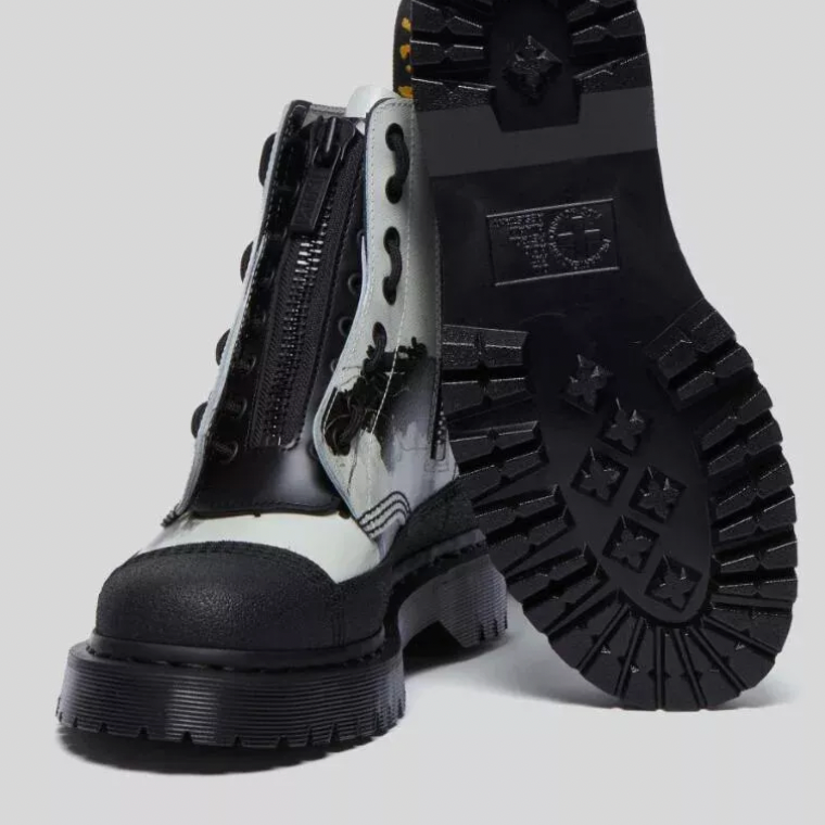 Dr. Martens x Nine Inch Nails 1460 Backhand Leather Boots Dr. Martens x Nine Inch Nails 1460 Backhand Leather Boots