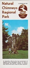 1970's Natural Chimneys Regional Park Mt. Solon Virginia Brochure 
