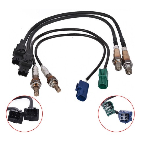 4Pcs Up&Downstream Oxygen Sensor For Nissan Armada 05-06 Titan QX56 2004-06 5.6L - Picture 2 of 12