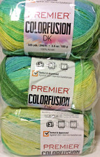 Premier Colorfusion DK Yarn 3 Pack  Springtime  
