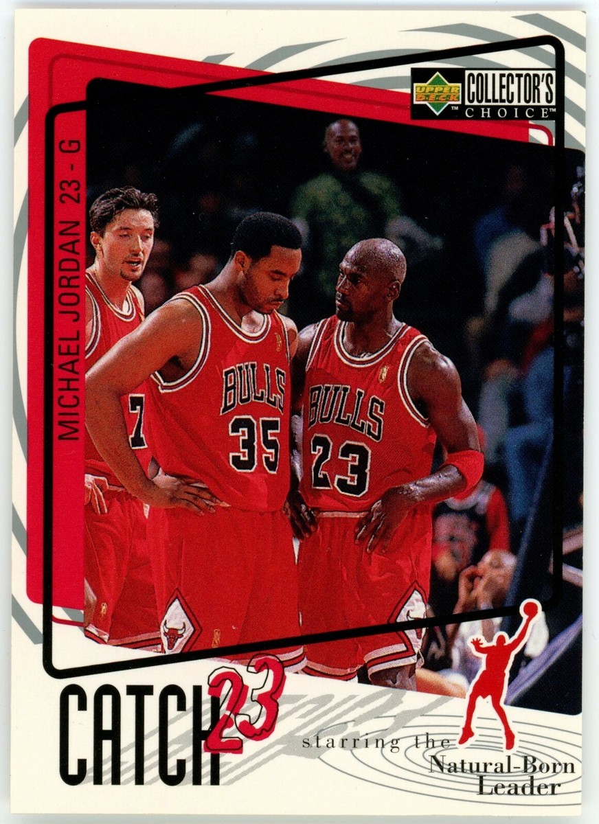 マイケルジョーダン キャプテンアメリカ タートルズ チャッキー 1997-98 Upper Deck Collector's Choice - Catch 23 Michael Jordan