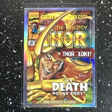 2024 Marvel Masterpieces Loki Variant Covers Rainbow #50-V ‘92 Platinum