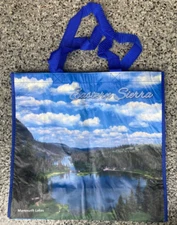 Eastern Sierra Mammoth Lakes Mt Whitney Reusable Tote Grocery Gift Bag NEW!