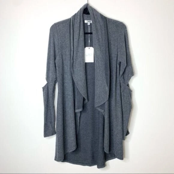 Lna open elbow best sale cardigan