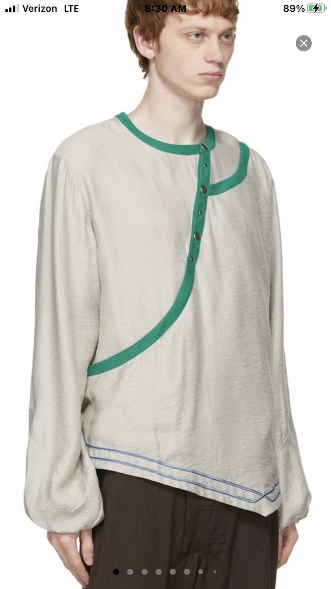 Kiko Kostadinov mens isaac layer shirt. 44/XS. $650 | eBay Kiko Kostadinov mens isaac layer shirt. 44/XS. $650 | eBay