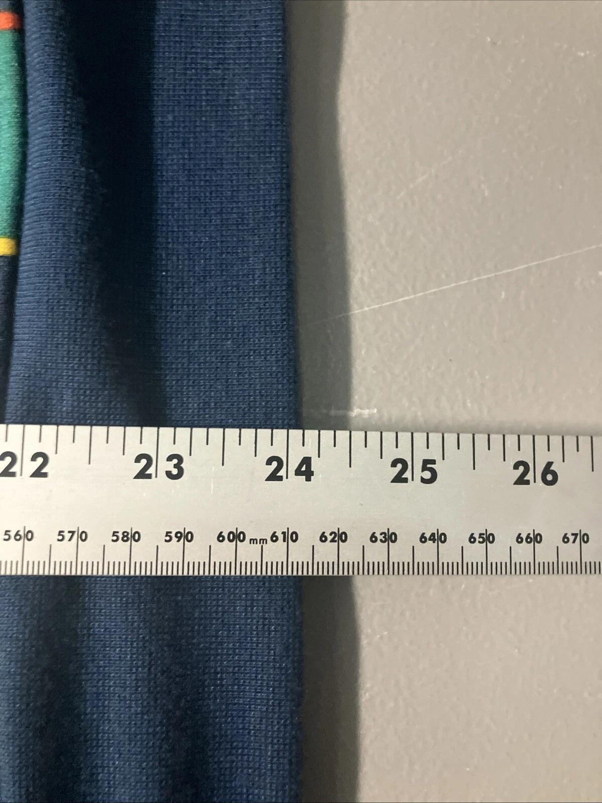 VETEMENTS Felpa con cappuccio Trademark Brooklyn Cloth Mfg Co a righe verde multicolore pullover media