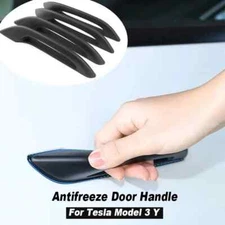 For Tesla Model 3 Y Juniper 2025 Black Antifreeze Door Handle Patch Cover 4PCS