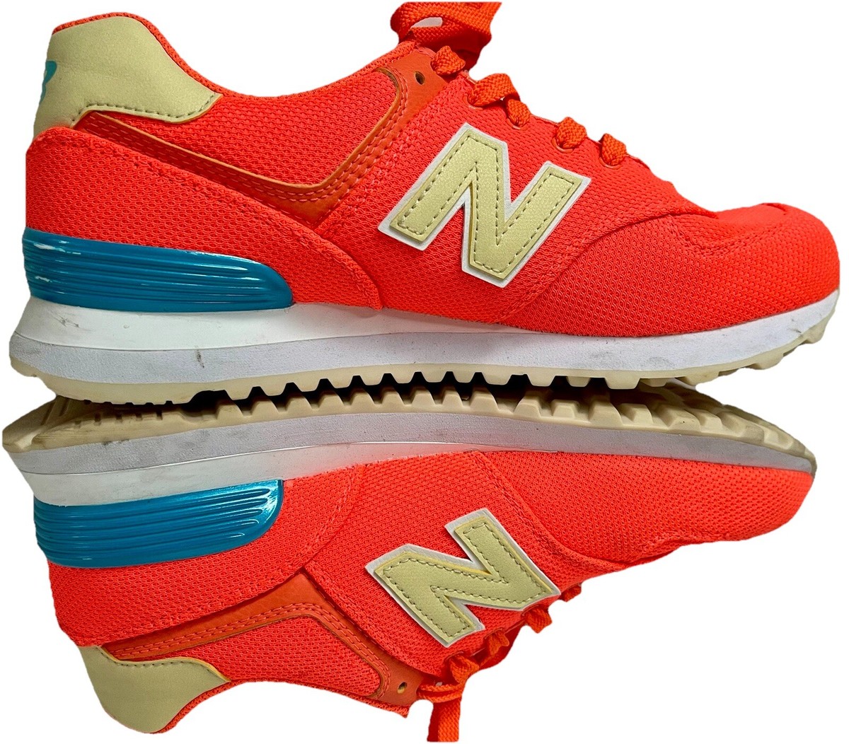 Balance 574 New Balance 737 Orange NEW BALANCE 574 WL574MIE