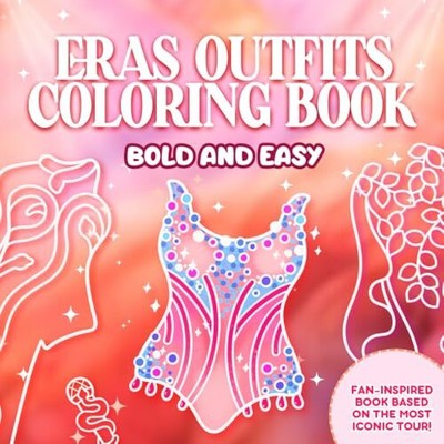 Eras Outfits Coloring Book: Swiftly Rel..., Noir, Vicky