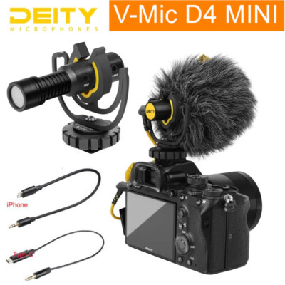 V-Mic D4 Mini Microphone On-Camera Interview Mic Super Cardioid Compact Perfe V-Mic D4 Mini Microphone On-Camera Interview Mic Super Cardioid Compact Perfe