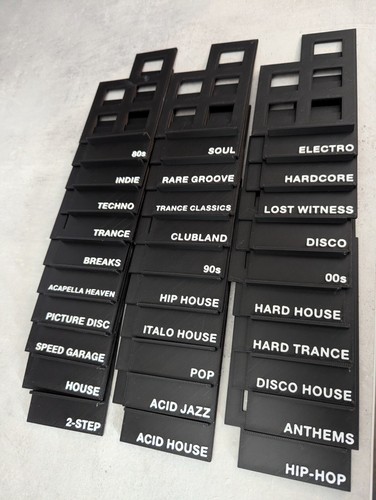 Vinyl Record Dividers and Organisation. Custom Artists, Genres, Decades, Or A-Z - Picture 31 of 36