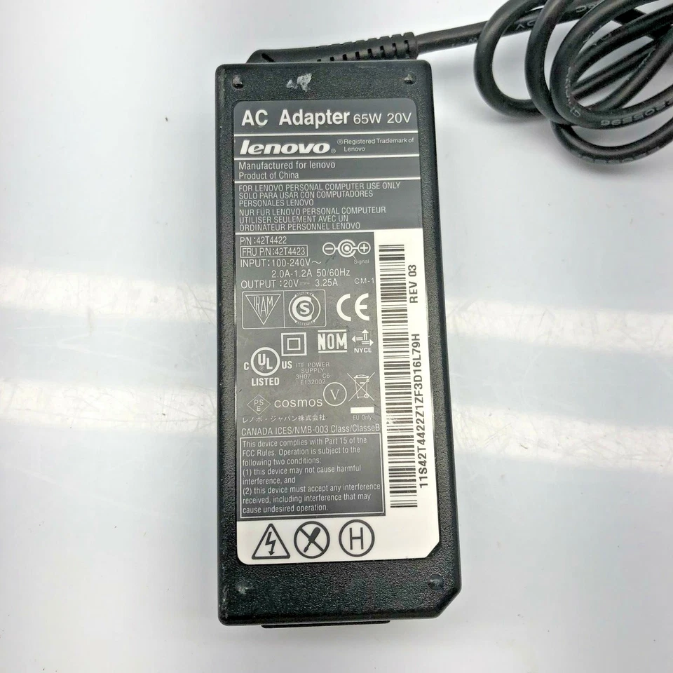 Lenovo 42T4422 Power Supply AC Adapter 20V - Image 3 of 3