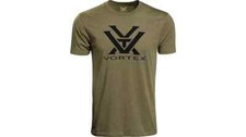 Vortex Optics Logo Short Sleeve T-Shirt Men Small Military Heather