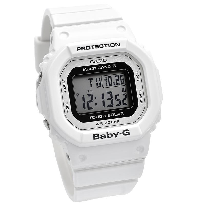 カシオ　G-shock  baby-g  BGD-5000　洗浄済み　美品 Casio BABY-G BGD-5000-7JF 40mm White Resin Case and Strap Women's
