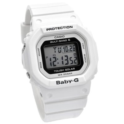 CASIO BABY-G BGD-5000U-7JF Radio Solar Digital Watch White Women's