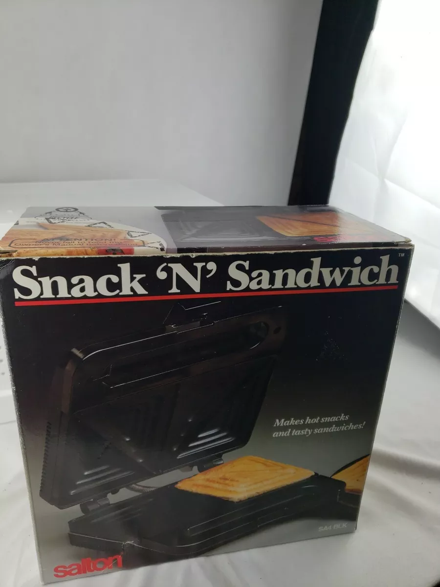 Salton Snack N Sandwich Maker. New in Box. eBay