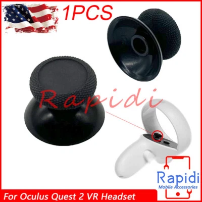 New Controller Joystick Cap Black For Oculus Quest 2 VR Headset Repair Parts