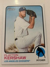 Clayton Kershaw 2022 Topps Heritage High Number - SP #725 - Los Angeles Dodgers