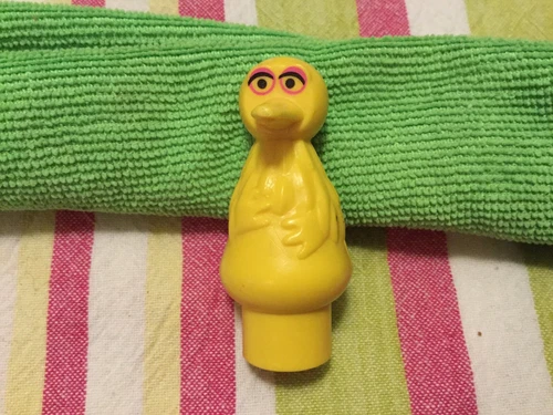 Vintage Sesame Street BIG BIRD Figure Toy Fisher Price Little People