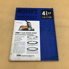 Motor's Handbook, 41st edition 156 pages 1964 Automotive Business Magazine