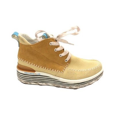 Deckers X Lab Women's KO-Z Chukka Suede Patch Boots Vibram Tan 1133253 Size 9.5