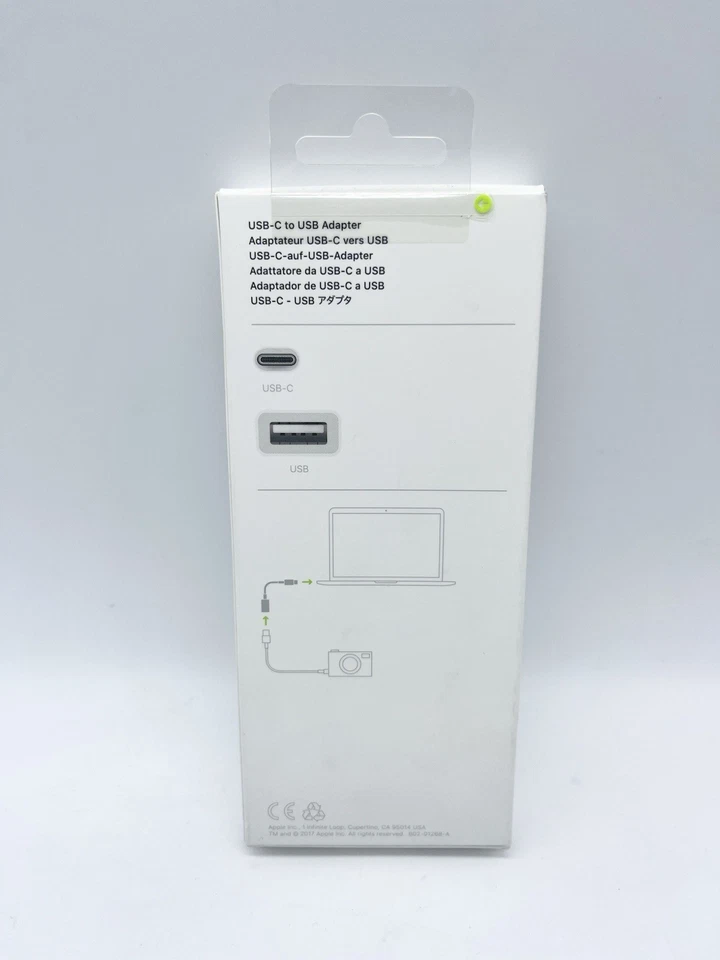 Apple USB-C to USB Adapter Original MJ1M2AM/A White OEM A1632 - Image 2 of 2