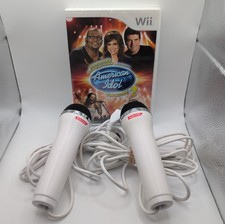 Karaoke Rev American Idol Encore 2 Nintendo Wii SEALED w/ 2 Konami Microphones