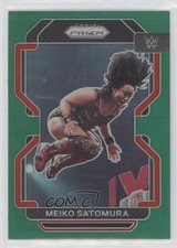 2022 Panini Prizm WWE Green Prizm Meiko Satomura #116 02l5