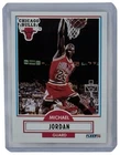 Michael Jordan 1990-91 Fleer Basketball Card Chicago Bulls NBA Basketball #26