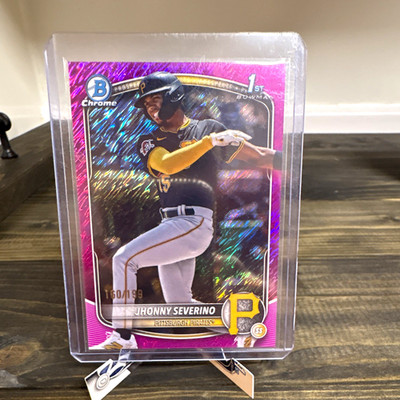 Topps 2024 Bowman Chrome Prospects 1st Jhonny Severino Pirates BCP-233 160/199