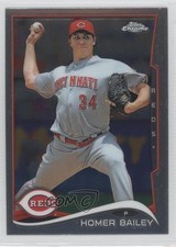 2014 Topps Chrome Homer Bailey #118 2j3