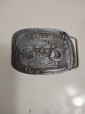 Indian Motorcycle Pewter Belt Buckle