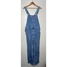 Vintage Y2K Dickies Girl Womens Overall Carpenter Chore Workwear Distressed Lrg