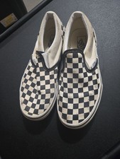 Vans Classic Checkerboard Slip-On Shoes Youth Size 3